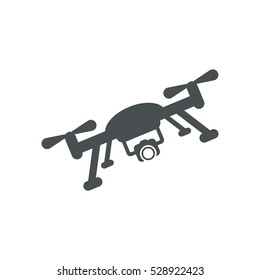 drone Icon, flat design style