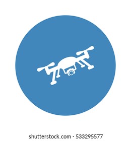 drone Icon, flat design style
