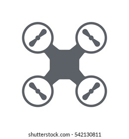 drone Icon, flat design style