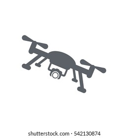 drone Icon, flat design style