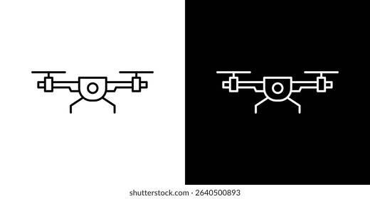 Drone icon Graphic vector set for ui design