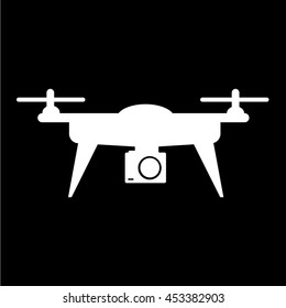 Drone icon illustration design