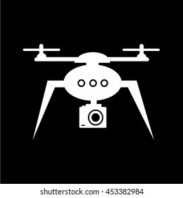 Drone icon illustration design