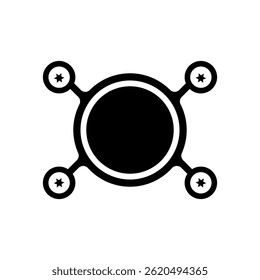 Drone icon illustration element design
