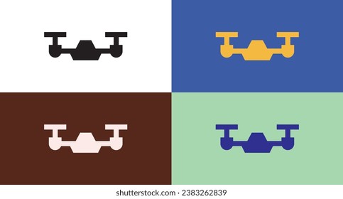 Drone icon illustration isolated vector sign symbol