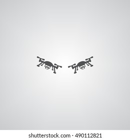 drone icon illustration isolated vector sign symbol