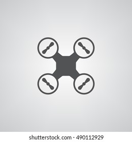 drone icon illustration isolated vector sign symbol