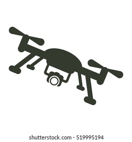 drone icon illustration isolated vector sign symbol