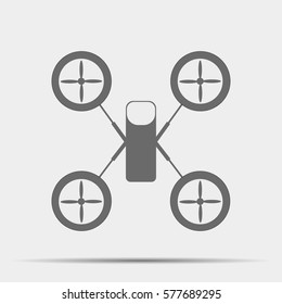 Drone Icon illustration isolated vector sign symbol
