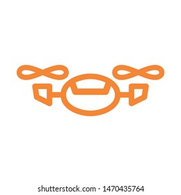 drone icon isolated sign symbol vector illustration - vector  