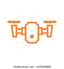 drone icon isolated sign symbol vector illustration - vector  