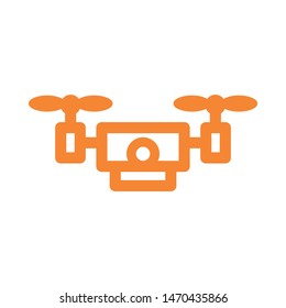 drone icon isolated sign symbol vector illustration - vector  