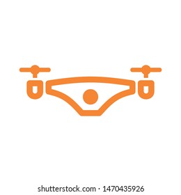 drone icon isolated sign symbol vector illustration - vector  