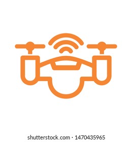 drone icon isolated sign symbol vector illustration - vector  