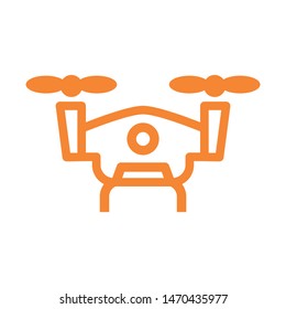 drone icon isolated sign symbol vector illustration - vector  