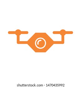 drone icon isolated sign symbol vector illustration - vector  