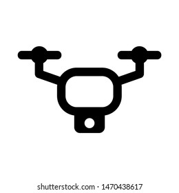 drone icon isolated sign symbol vector illustration - vector  