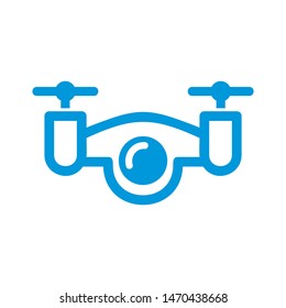 drone icon isolated sign symbol vector illustration - vector  