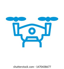 drone icon isolated sign symbol vector illustration - vector  