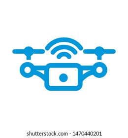 drone icon isolated sign symbol vector illustration - vector  