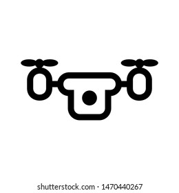drone icon isolated sign symbol vector illustration - vector  