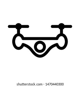 drone icon isolated sign symbol vector illustration - vector  