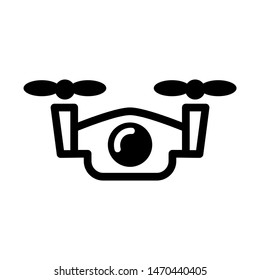 drone icon isolated sign symbol vector illustration - vector  