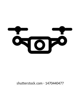 drone icon isolated sign symbol vector illustration - vector  