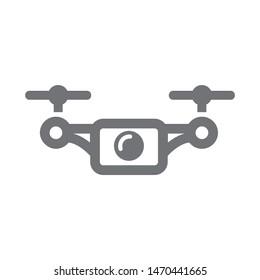 drone icon isolated sign symbol vector illustration - vector  