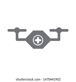 drone icon isolated sign symbol vector illustration - vector  