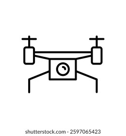  drone icon. drone icon line