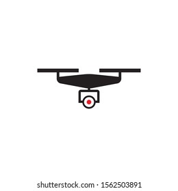 Drone icon for logo or design element in vector file