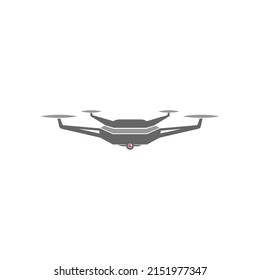 Plantilla vectorial de la ilustración de diseño del logotipo del icono del dron