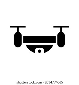 drone icon or logo isolated sign symbol vector illustration - high quality black style vector icons
