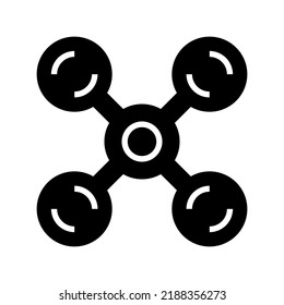 drone icon or logo isolated sign symbol vector illustration - high quality black style vector icons
