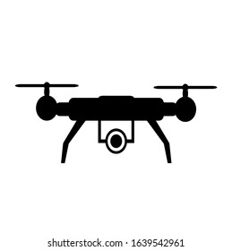 drone icon on white background