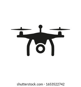 Drone icon on white background.