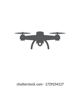 Drone icon on white background