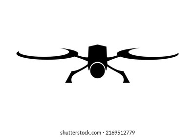 drone icon on white background
