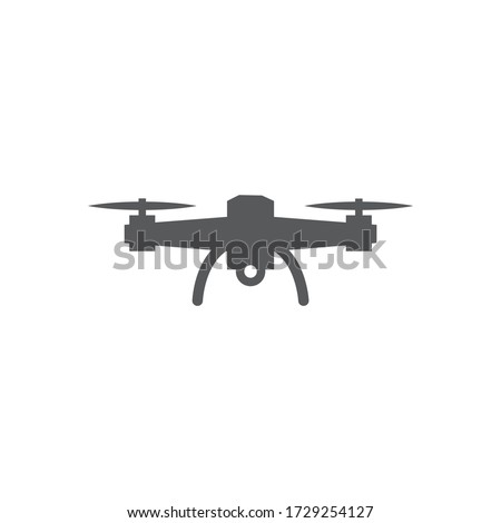 Drone icon on white background