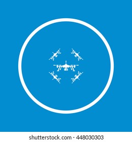 drone Icon, quadrocopter icon