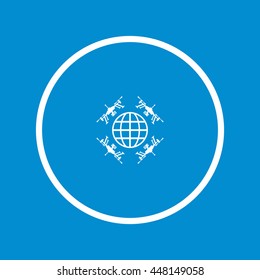 drone Icon, quadrocopter icon