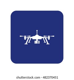 Drone Icon, Quadrocopter Icon Vector