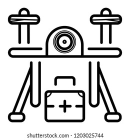 Drone icon. Drone remote control 