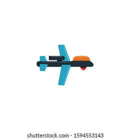 drone icon. Simple element illustration. drone concept symbol design. Can be used for web and mobile.