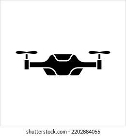 drone icon. Simple element illustration. drone concept symbol design on white background.