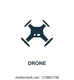 Drone icon. Simple illustration from wireless devices collection. Creative Drone icon for web design, templates, infographics and more