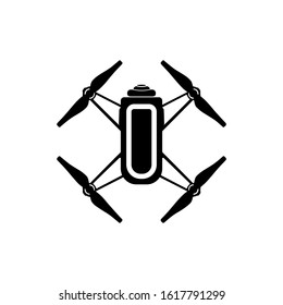 drone icon in trendy flat design