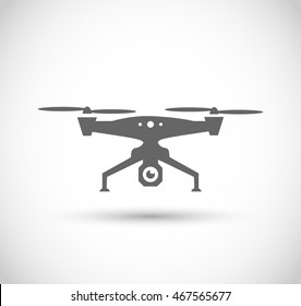 Drone icon vector 