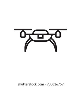 drone icon vector